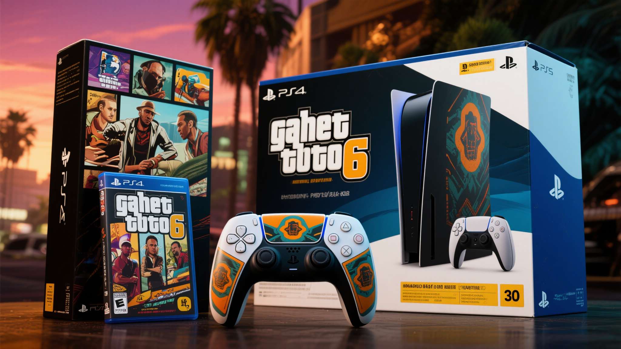 曝《GTA6》新预告要来了!还有PS5同捆版 除预告片的消息之外,另一个让玩家兴奋的情报同样不容忽视——《GTA6》PS5同捆